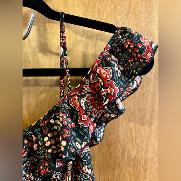 Never worn Xhilaration bohemian flowing jumpsuit - Picture 3 of 6